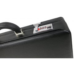 Бизнес кейс дипломат Portfolio 33x44x8 см Черный (2710629682) Изюм