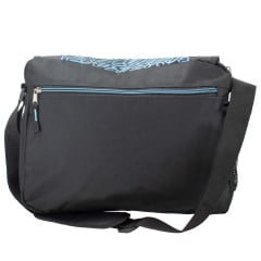 Сумка через плечо Semi Line 9 35x27x10 см Black Blue (7156) Сарны