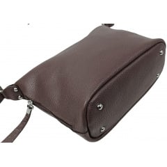 Жіноча сумка Borsacomoda 22x11x26 см Темно-коричневий (2860850139) Київ