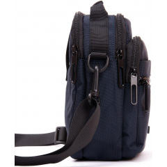 Сумка мужская на плечо LANPAD 15x19x8 см Синий (2569337158) Червоноград