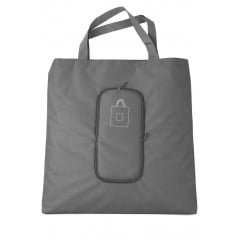 Сумка-шопер складана JES Collection 43x41 см Сірий (2867067369) Переяслав-Хмельницький
