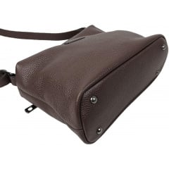 Сумка жіноча Borsacomoda 25x20x9 см Темно-коричневий (2860835026) Київ