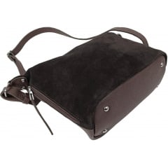 Жіноча сумка Borsacomoda 22x11x26 см Темно-коричневий (809.037.06) Київ