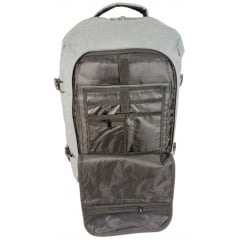 Рюкзак-сумка для поездок LS 40 л Светло-серый Петрово