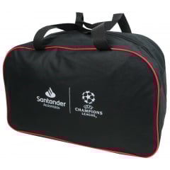 Сумка спортивна Santander Uefa Champion's League 30L 28x44x25 см Чорний (2771001737) Житомир