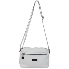 Жіноча сумка на плече Borsacomoda 24x18x10 см Білий (2695170660) Київ