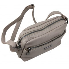 Жіноча сумка на плече Borsacomoda 24x18x10 см Бежевий (2614339711) Київ