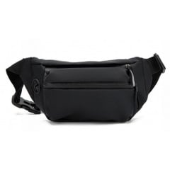 Сумка на пояс чоловіча Confident 30x13x6 см Чорний (2261748625) Київ