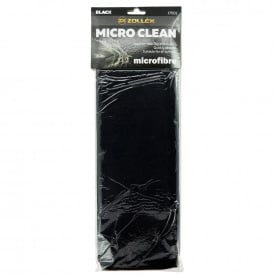 Серветка Zollex Micro Clean Microfibre Black 37х37 см Чорний 17501