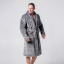 Халат чоловічий COSAS Velvet Mood S-M Графітовий (VelvetMood_man_grey_sm) Токмак