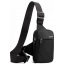 Чоловіча сумка-слінг Confident 12x3x17 см Чорний (SATN02-2042A) Київ