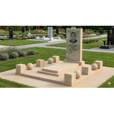 Елітний пам'ятник у сучасному стилі для чоловіка