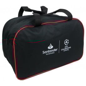 Сумка спортивна Santander Uefa Champion's League 30L 28x44x25 см Чорний (2771001737)