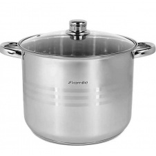 Кастрюля Kamille 4.5 л 20х16 см Серебристый KM-5401