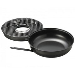 Сковорода гриль-газ Edenberg 33 см Черный EB-3410 Орехов