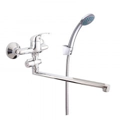 Змішувач для ванни Rubineta Promo-12/С 300 мм, хром (PR1221C) Цумань