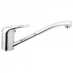 Змішувач для кухні Rubineta P-20 STAR довгий, вилив 250 мм, хром Киев