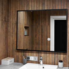 Дзеркало Global Glass ML-1 в чорній рамі, 1000х800 Кременчуг