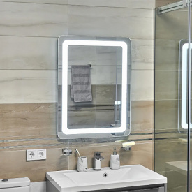 Дзеркало Global Glass MR-4 600х800, з LED-підсвічуванням