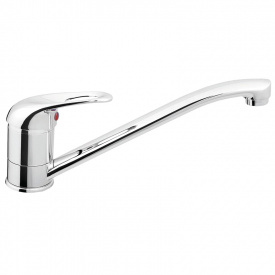 Змішувач для кухні Rubineta P-20 STAR довгий, вилив 250 мм, хром