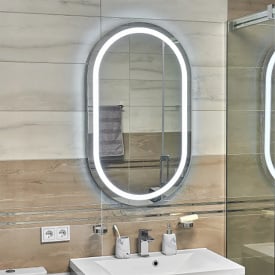 Дзеркало Global Glass MR-6 600х1000, з LED-підсвічуванням