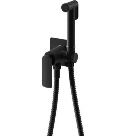 Набір гігієнічного душу Kohlman Experience чорний матовий (QW135EB)