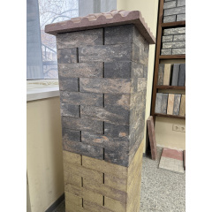 Цегла скала пустотіла ECOBRICK колор мікс Прилуки