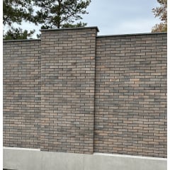 Цегла облицювальна пустотіла ECOBRICK колор мікс Вишневе