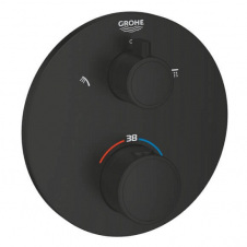 Термостат для ванни/душу Grohe Grohtherm чорний (1022082430)