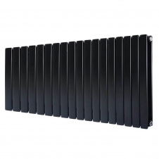 Горизонтальний дизайнерський радіатор Arttidesign Livorno ІІ G 18/500/1224/50 чорний матовий