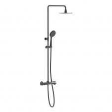 Душова система для ванни Imprese Bilovec з термостатом чорна (t048B00910SR)