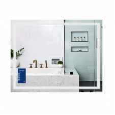 Дзеркало Qtap Mideya (MI1) 1000х700 з LED-підсвічуванням, димером та антизапотіванням (QT2078NCF10070)