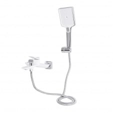 Змішувач для ванни Qtap Presto з душовим гарнітуром хром (QTPRE259CRW45579)