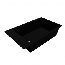 Кухонна мийка Miraggio Lagoon 760 black shine