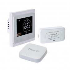 Комплект бездротового управління опаленням Tervix Pro Line ZigBee: термостат + реле On/Off (220В) + Zigbee контролер (495122)