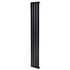 Вертикальний дизайнерський радіатор Arttidesign Livorno 4/2000/272/50 чорний матовий