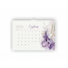 Календар-планер настінний Vivay 2026 А3 30x40 см Різнокольоровий (hub_a5mml4) Кременчук