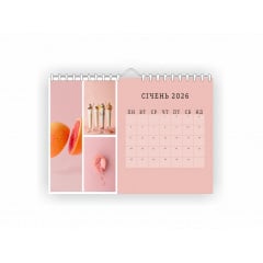 Календарь-планер настенный Vivay 2026 А4 30x20 см Разноцветный (hub_8yfcmx) Каменец-Подольский