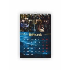 Календарь настенный Vivay 2026 Гарри Поттер А4 30x20 см Разноцветный (hub_jsqfni) Сарны