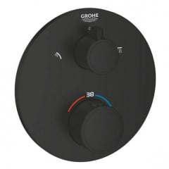 Термостат для ванни/душу Grohe Grohtherm чорний (1022082430) Измаил