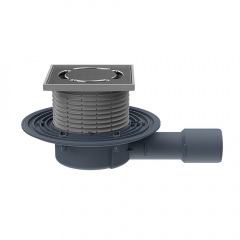 Трап для балконів і терас Hutterer&Lechner HL90 горизонтальний 123х123/115х115мм Бердянск