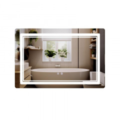 Дзеркало Qtap Cardinal (CA2) 800х600 з LED-підсвічуванням, димером та антизапотіванням (QT0478C806048457) Талалаевка
