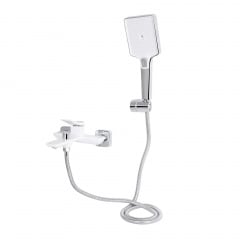 Змішувач для ванни Qtap Presto з душовим гарнітуром хром (QTPRE259CRW45579) Александрия