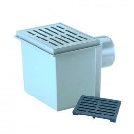 Трап для підвалів Hutterer&Lechner HL71G горизонтальний 170х240/155х225мм, чавун