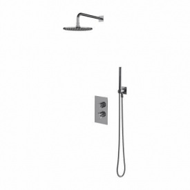 Душова система прихованого монтажу з термостатом Omnires Contour chrome (SYSCT11CR)