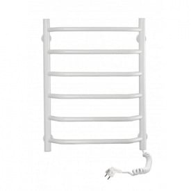 Електрична рушникосушка Navin Блюз 480x600 П з кнопкою білий