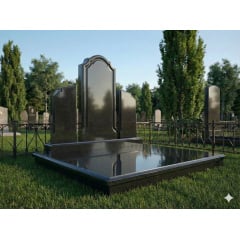 Елітний меморіальний комплекс "три стелі" габбро Вышгород