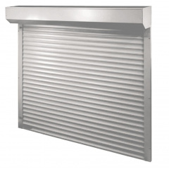 Захисні ролети Gant - профіль 39-й, розмір 1000x1000 мм., колір Срібло RAL 9006. Ручне управління. Київ