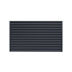 Паркан Жалюзі Ромб (Антрацит) Талалаївка