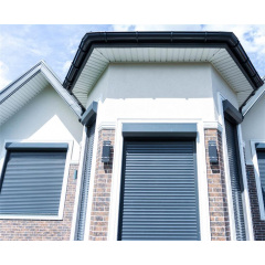 Захисні ролети Gant - профіль 55-й, розмір 2950х2050 мм., колір Антрацит RAL 7016. Автоматичне управління. Київ